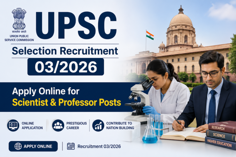 UPSC Selection Recruitment